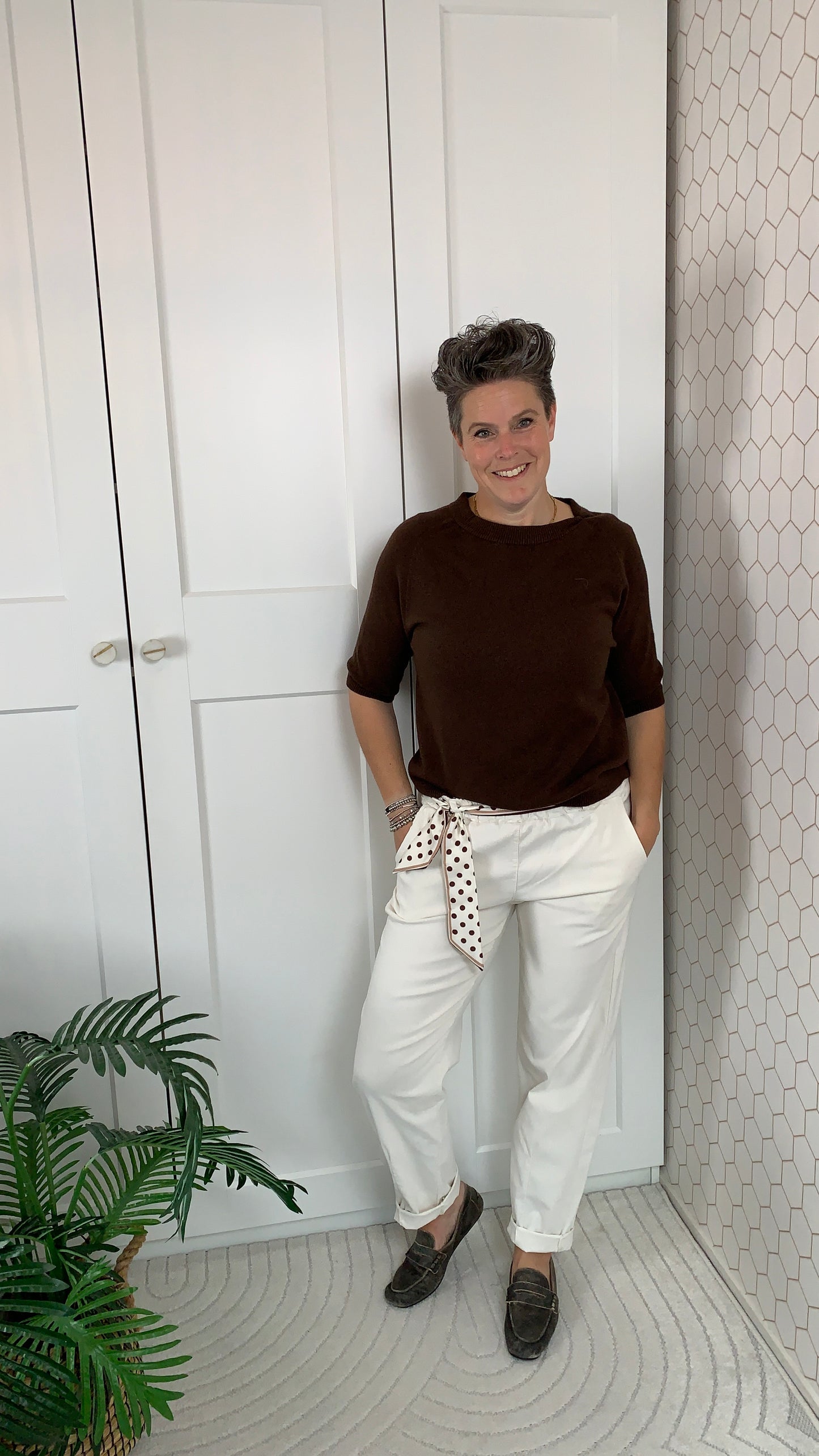 Broek Naomi met riem