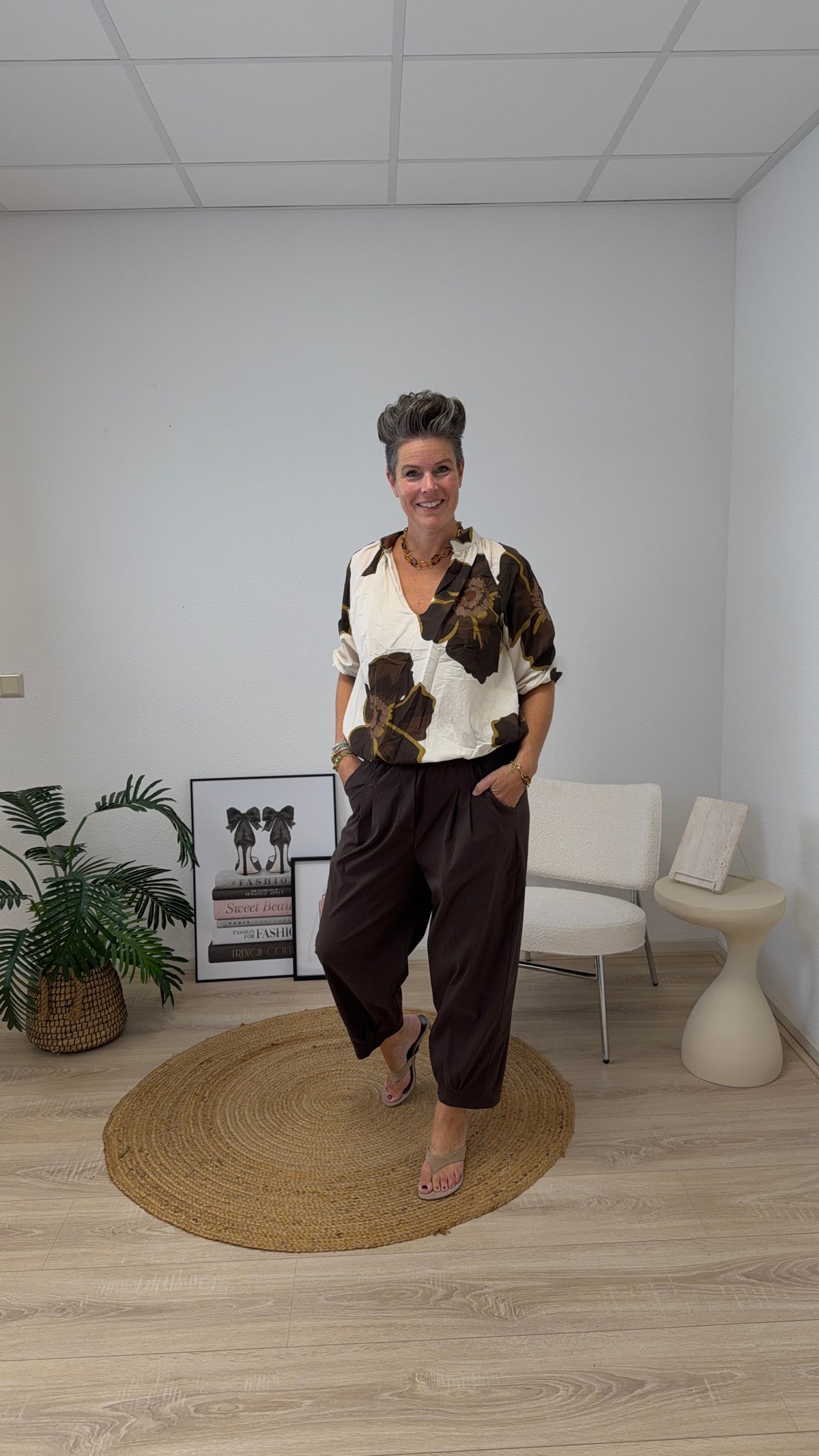 Blouse bloem Lissy