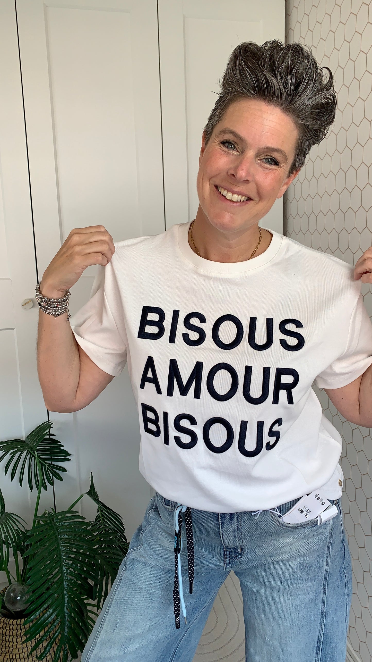 T shirt Bisous Ambika