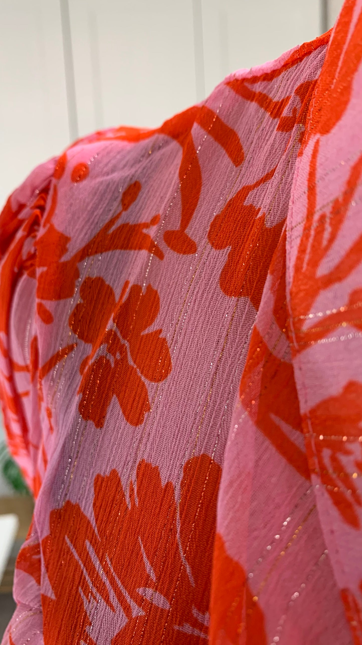 Blouse bloem