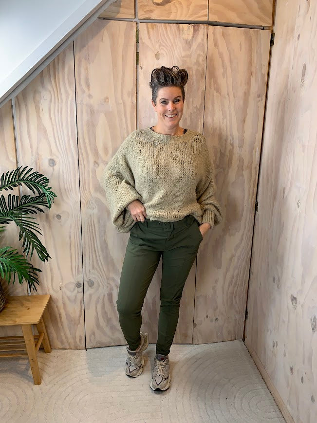 Broek Travel met riem 22 Maat XL