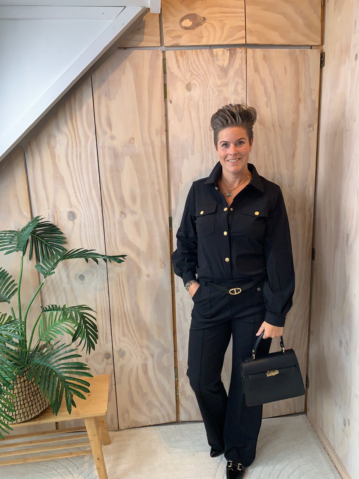 Triple Nine Broek flair zwart