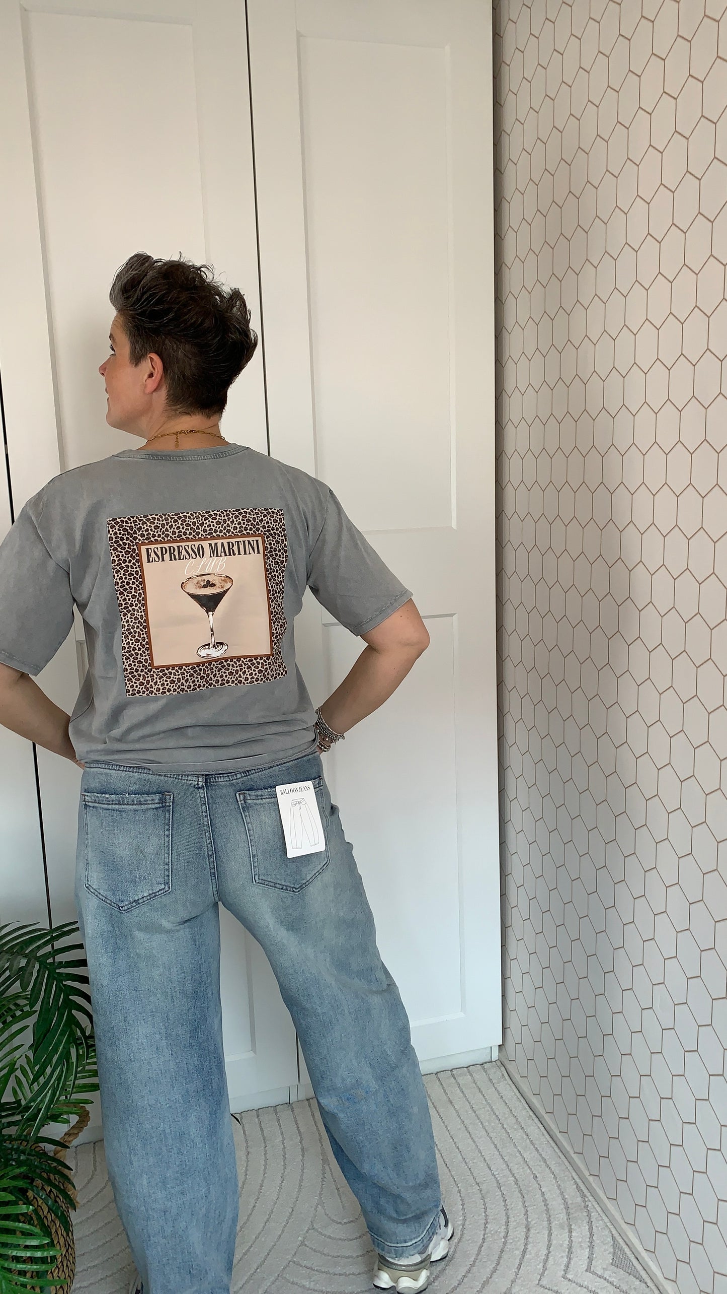 T-shirt espresso
