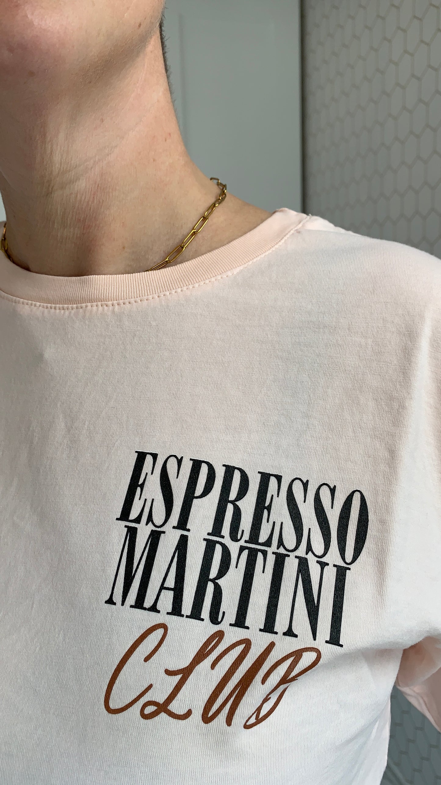 T-shirt espresso