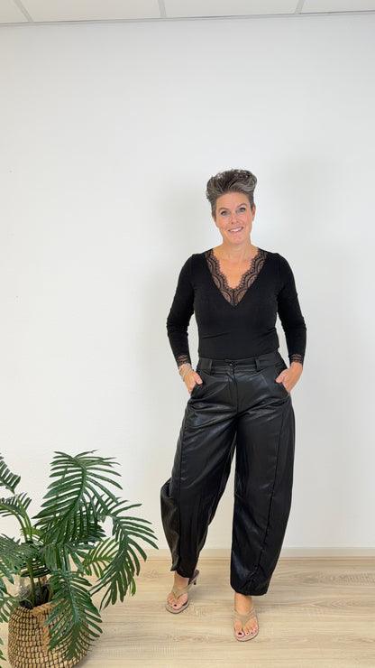 Leather Look barrel Kim