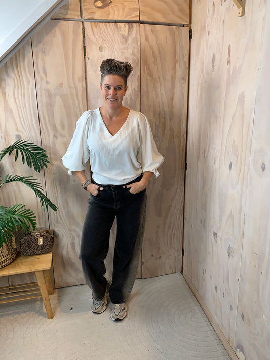 Nr 90 Azzurro blouse l/XL