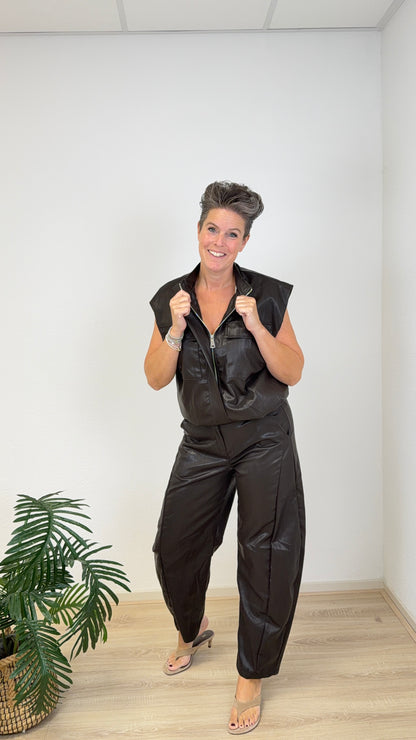 Leather Look barrel Kim