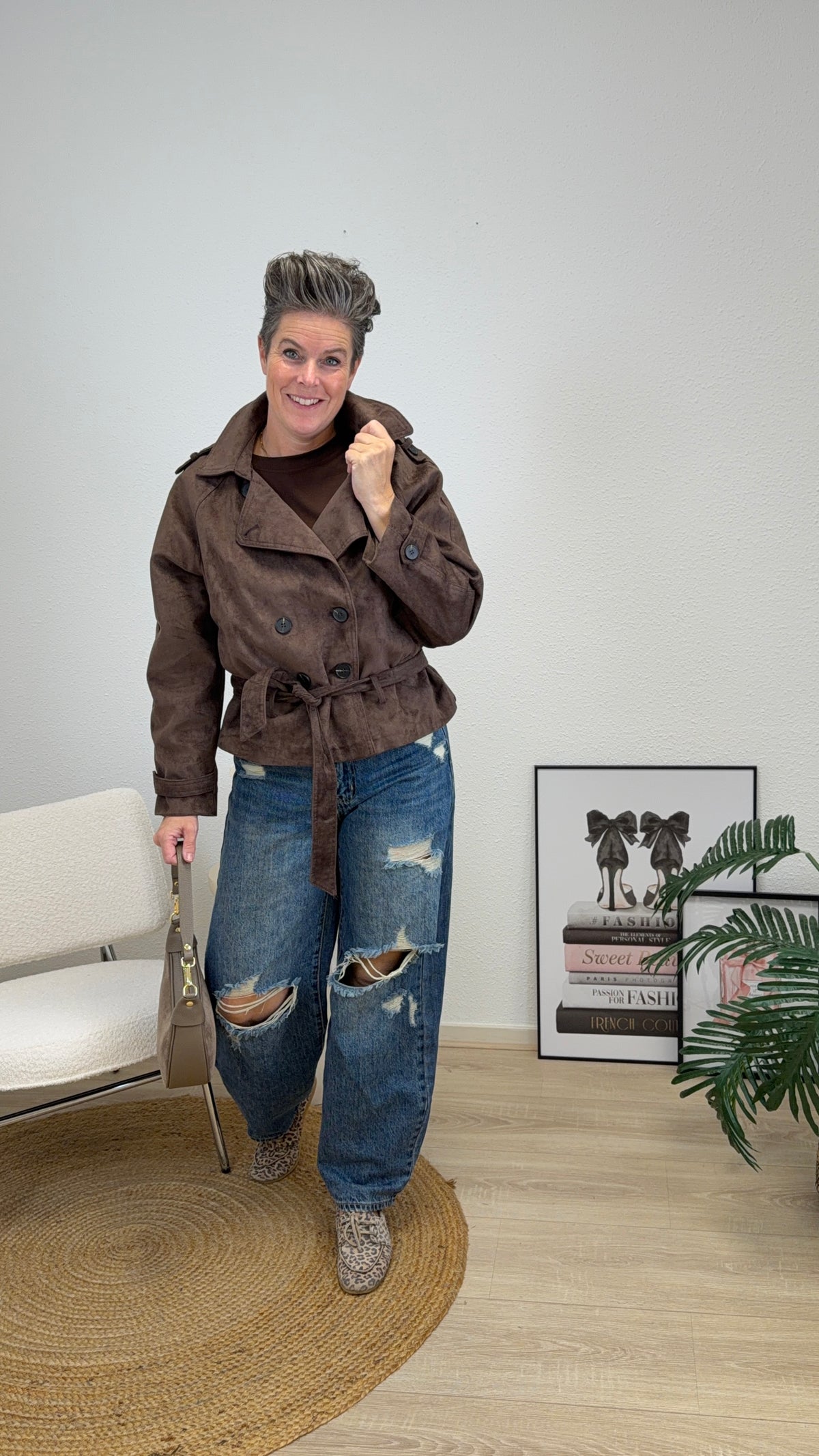 Trenchcoat Mies