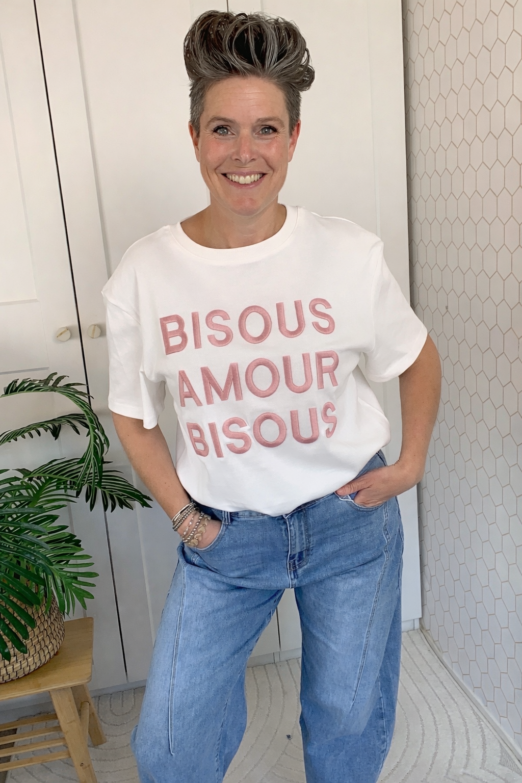 T shirt Bisous Ambika