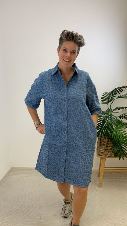 Jurk Tess Azzurro