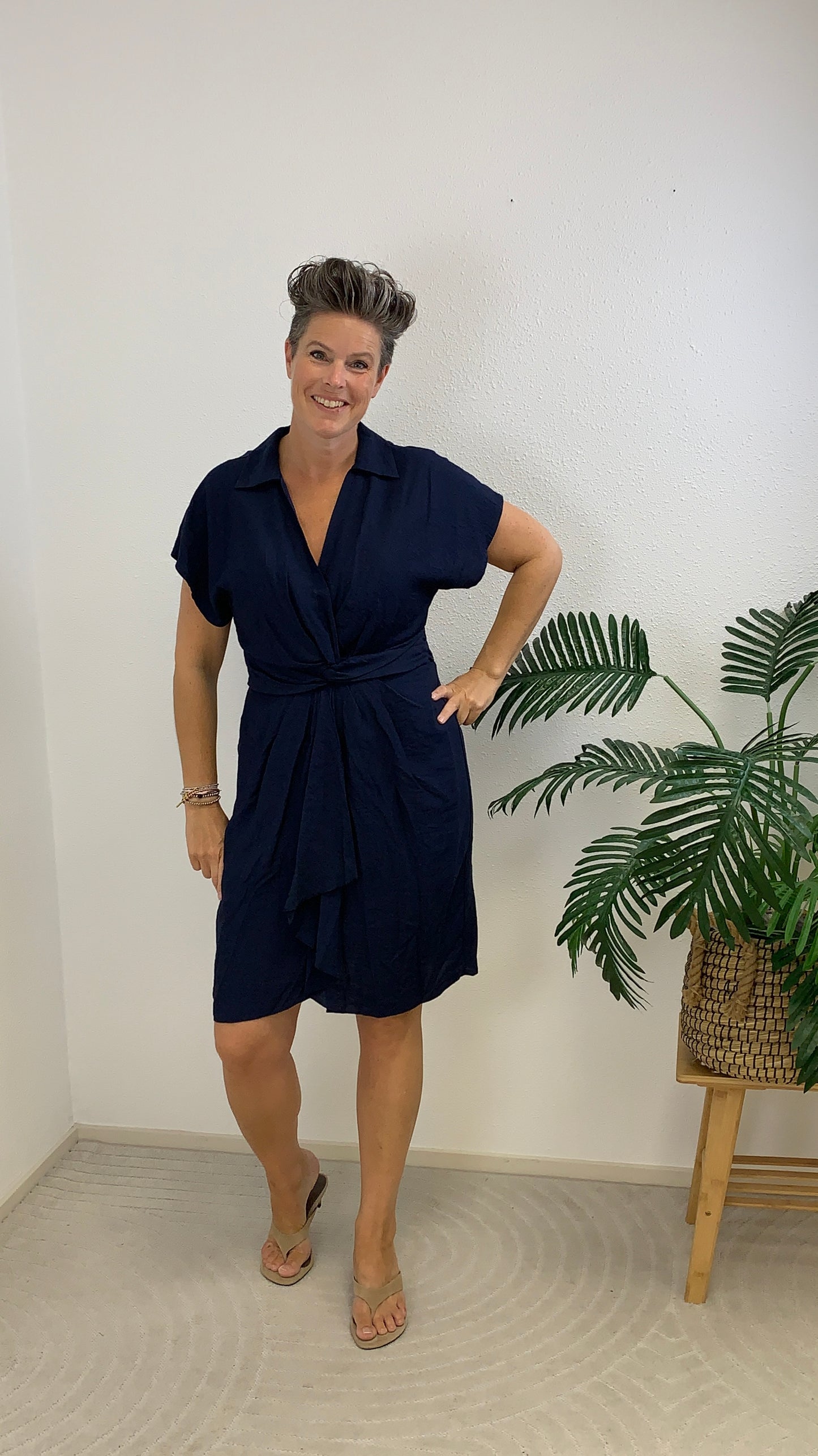 Jurk Nadien Azzurro