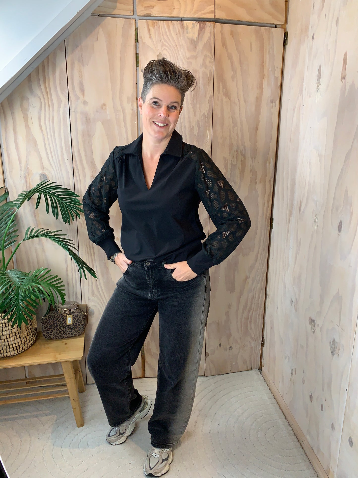 Nr84 triple Nine blouse maat M