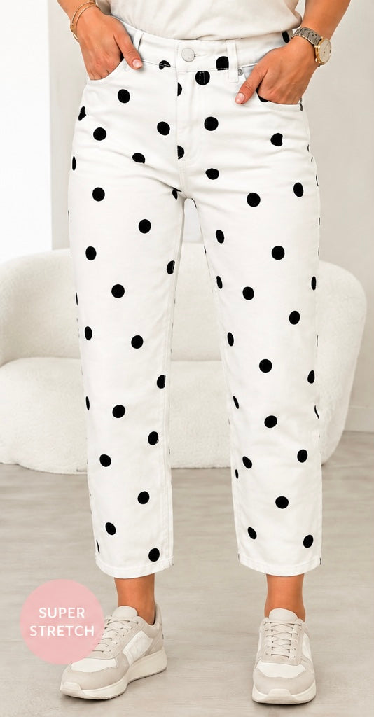 Polka dot Jeans