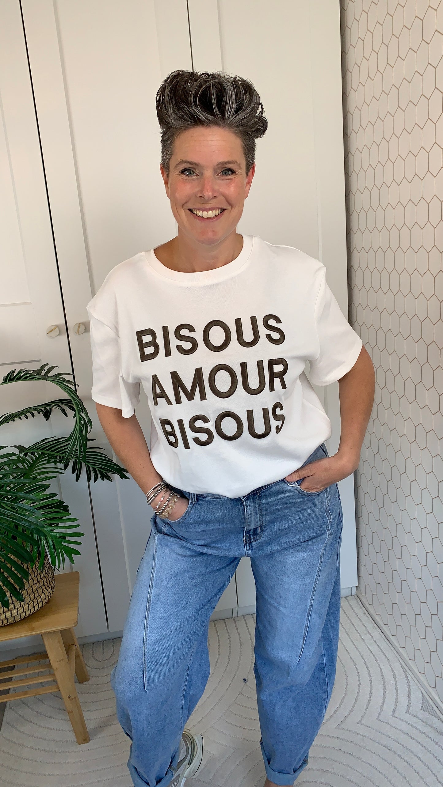 T shirt Bisous Ambika