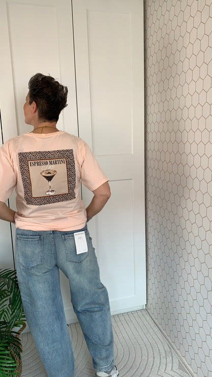 T-shirt espresso
