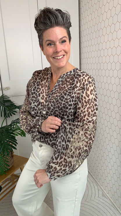 Blouse panter