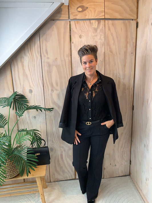 Triple Nine Broek flair zwart