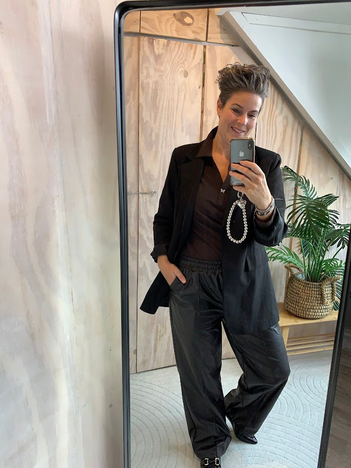 Letherlook broek Fien